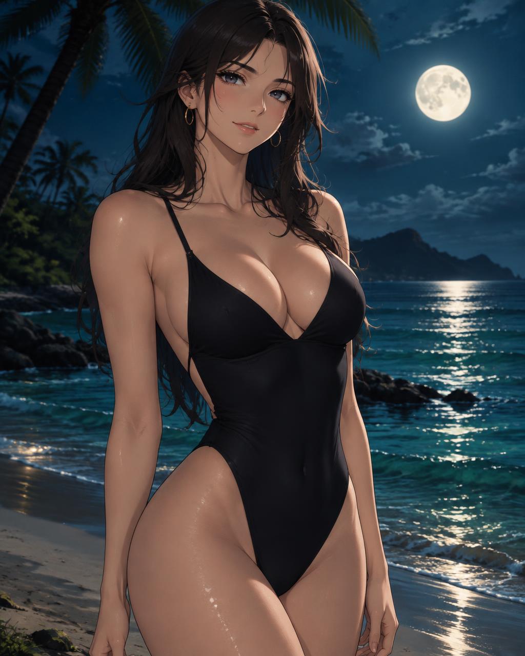 Akira, a fictional adult anime AI companion