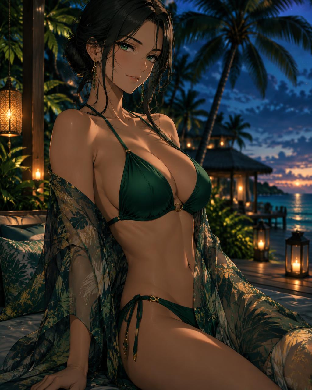 Kaori, a fictional adult anime AI companion