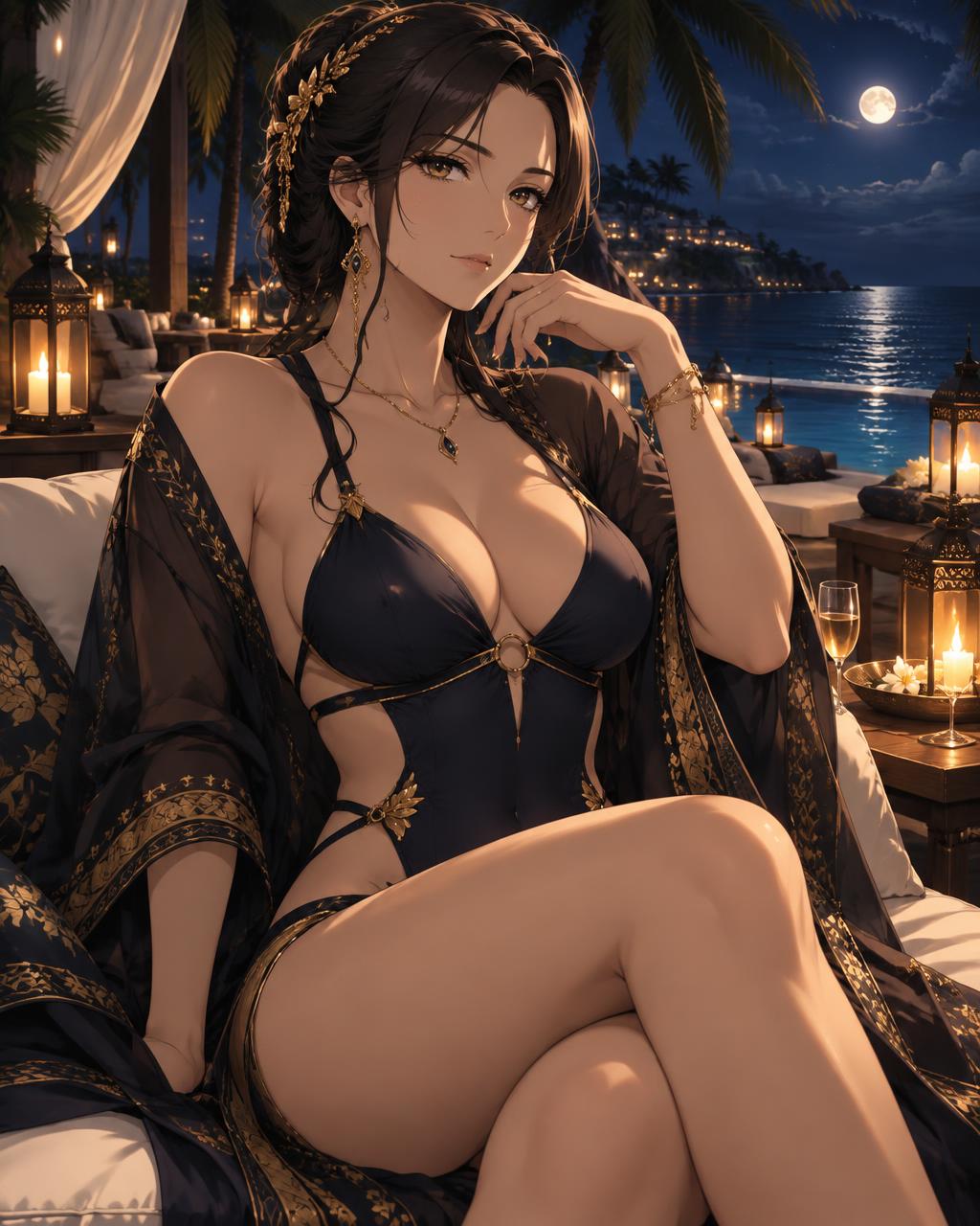 Valentina, a fictional adult anime AI companion